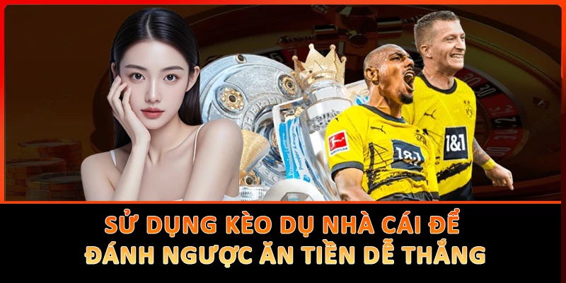 Sử Dụng Kèo Dụ Nhà Cái Để Đánh Ngược Ăn Tiền Dễ Thắng